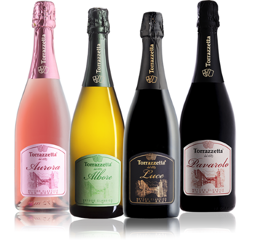 Organic Rose Sparkling Wines Borgo Priolo Province of Pavia Lombardy